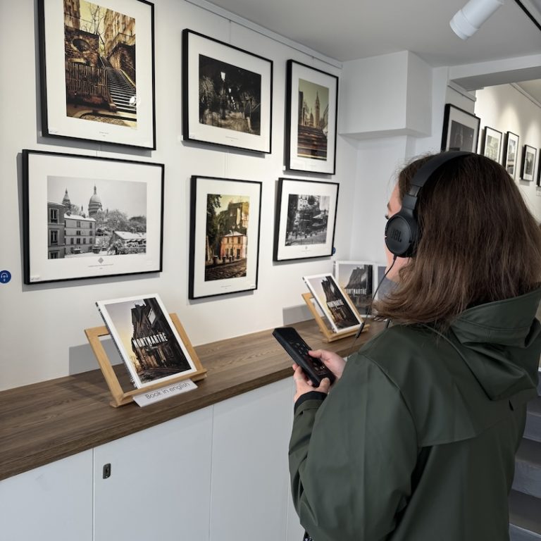 la galerie des couleurs montmartre audiographie